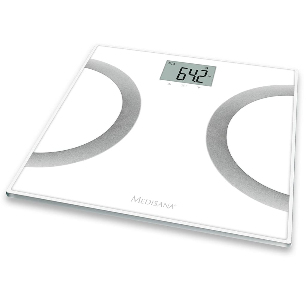 Medisana Cântar de analiză corporală BS 445, 180 kg, alb, 40441