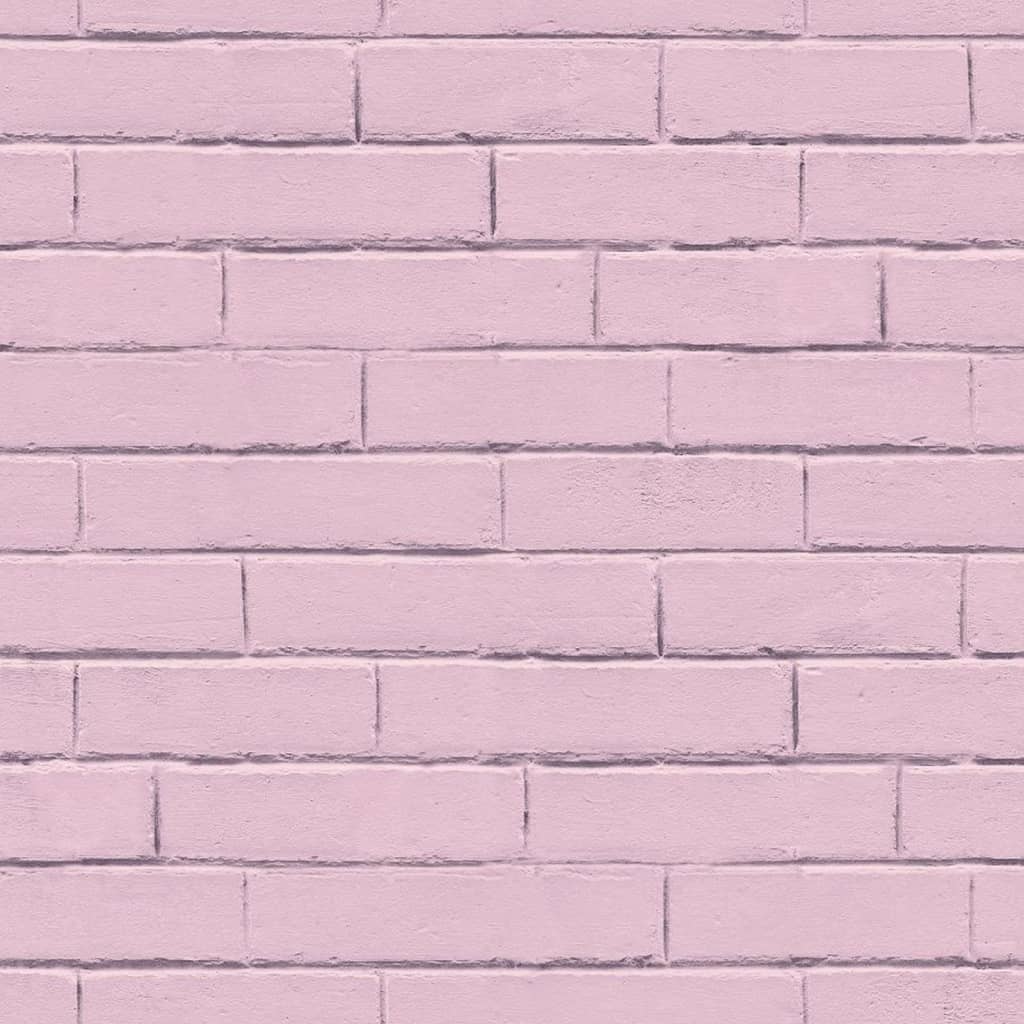 Noordwand tapet Good Vibes Brick Wall pink