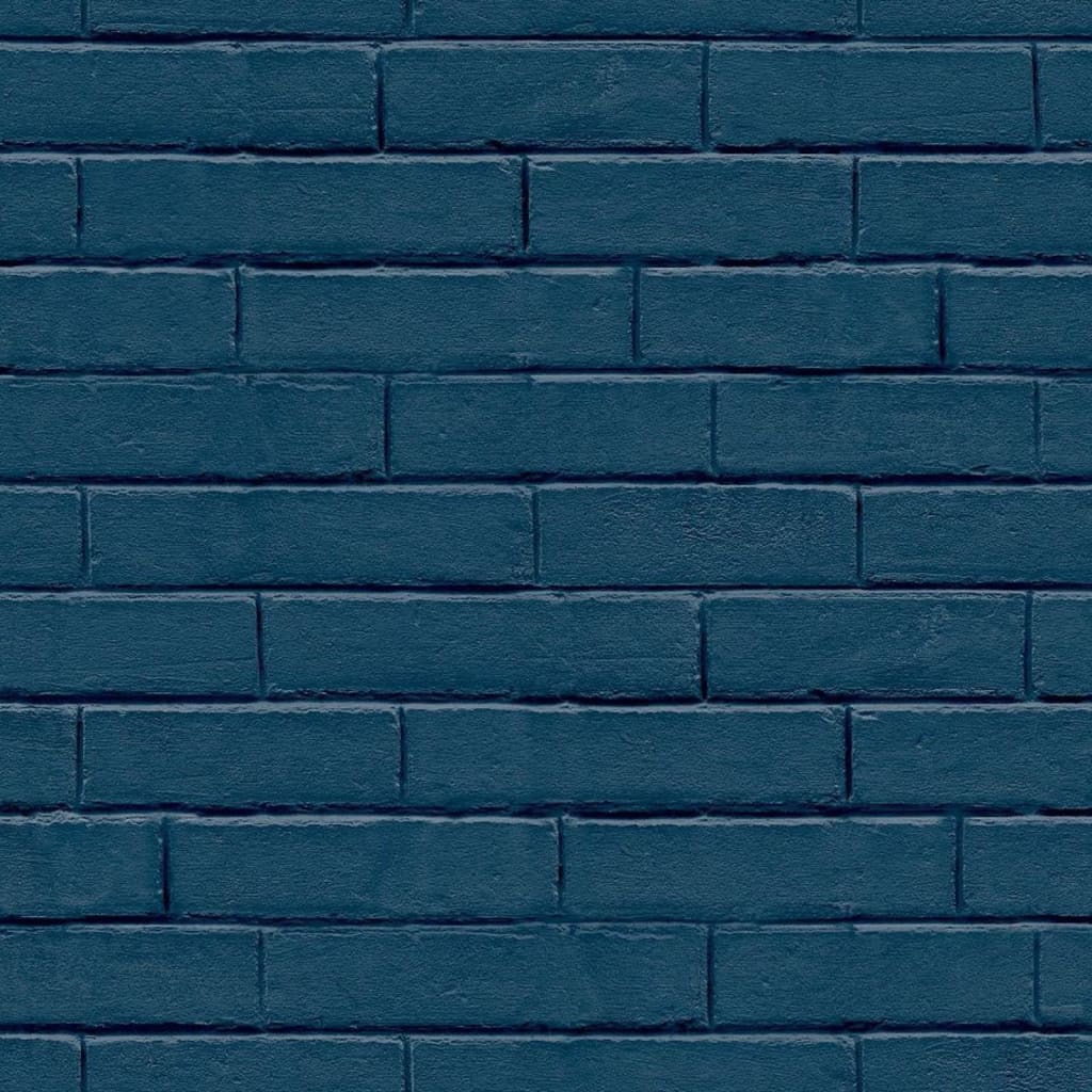 Noordwand tapet Good Vibes Brick Wall blå