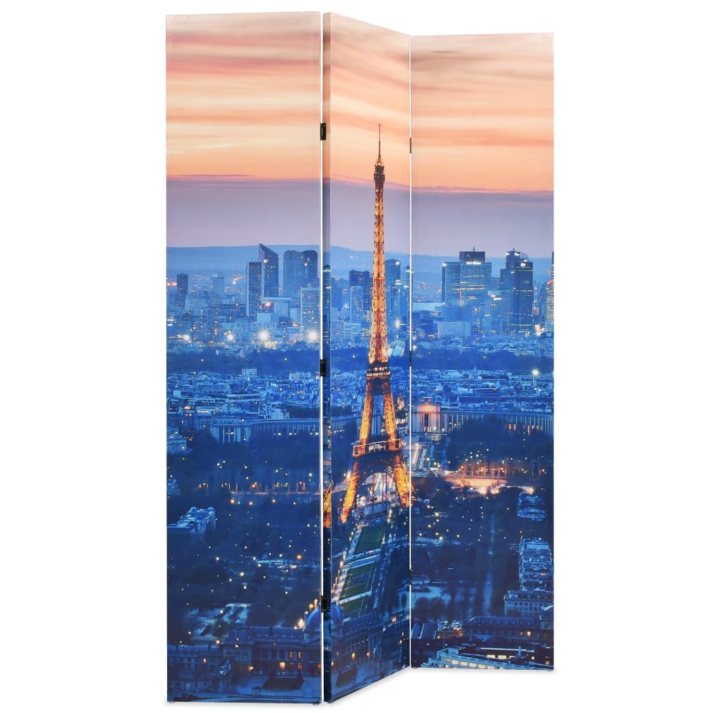 Éjszakai Párizs mintás paraván 120 x 170 cm 