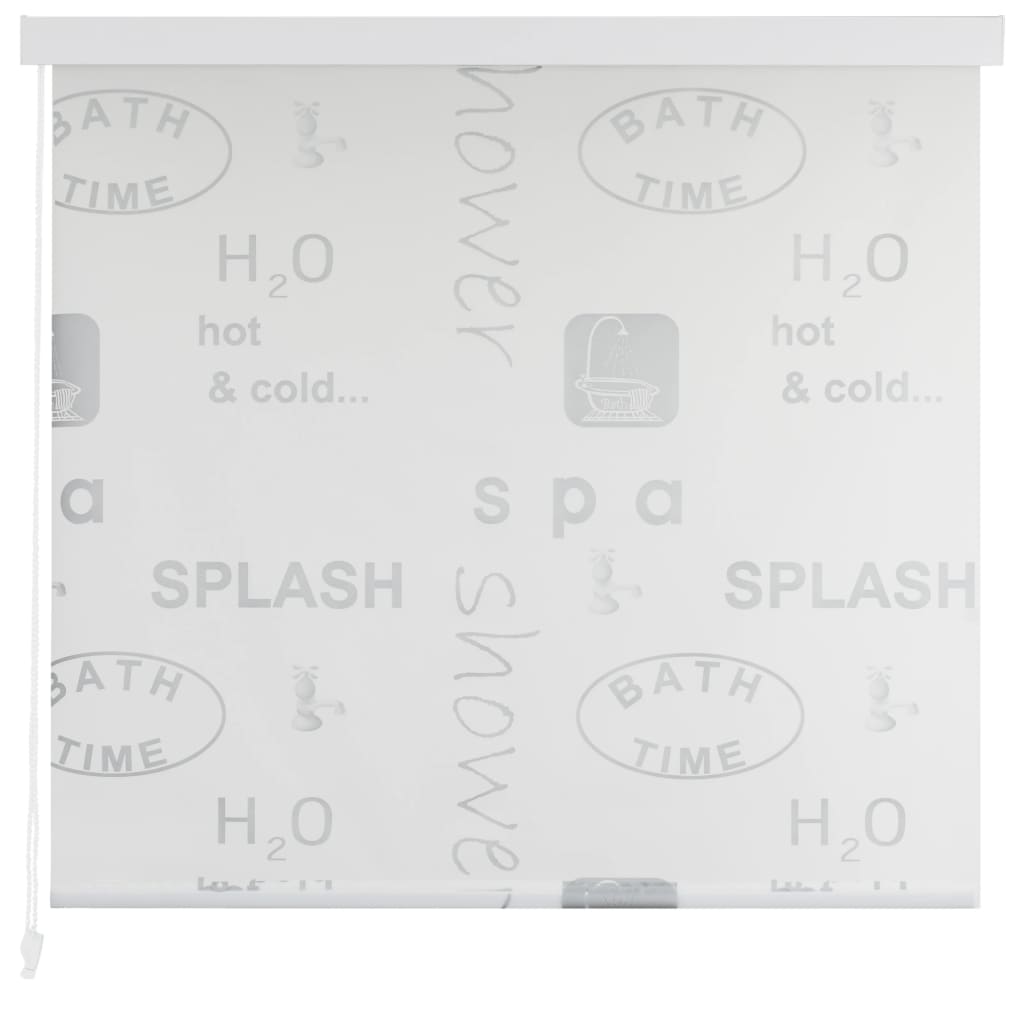 Roletă perdea de duș 100×240 cm Imprimeu Splash