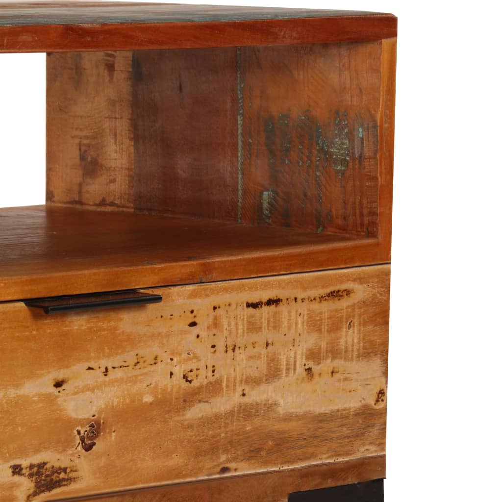 vidaXL TV Cabinet 46.5"x13.8"x17.7" Solid Reclaimed Wood