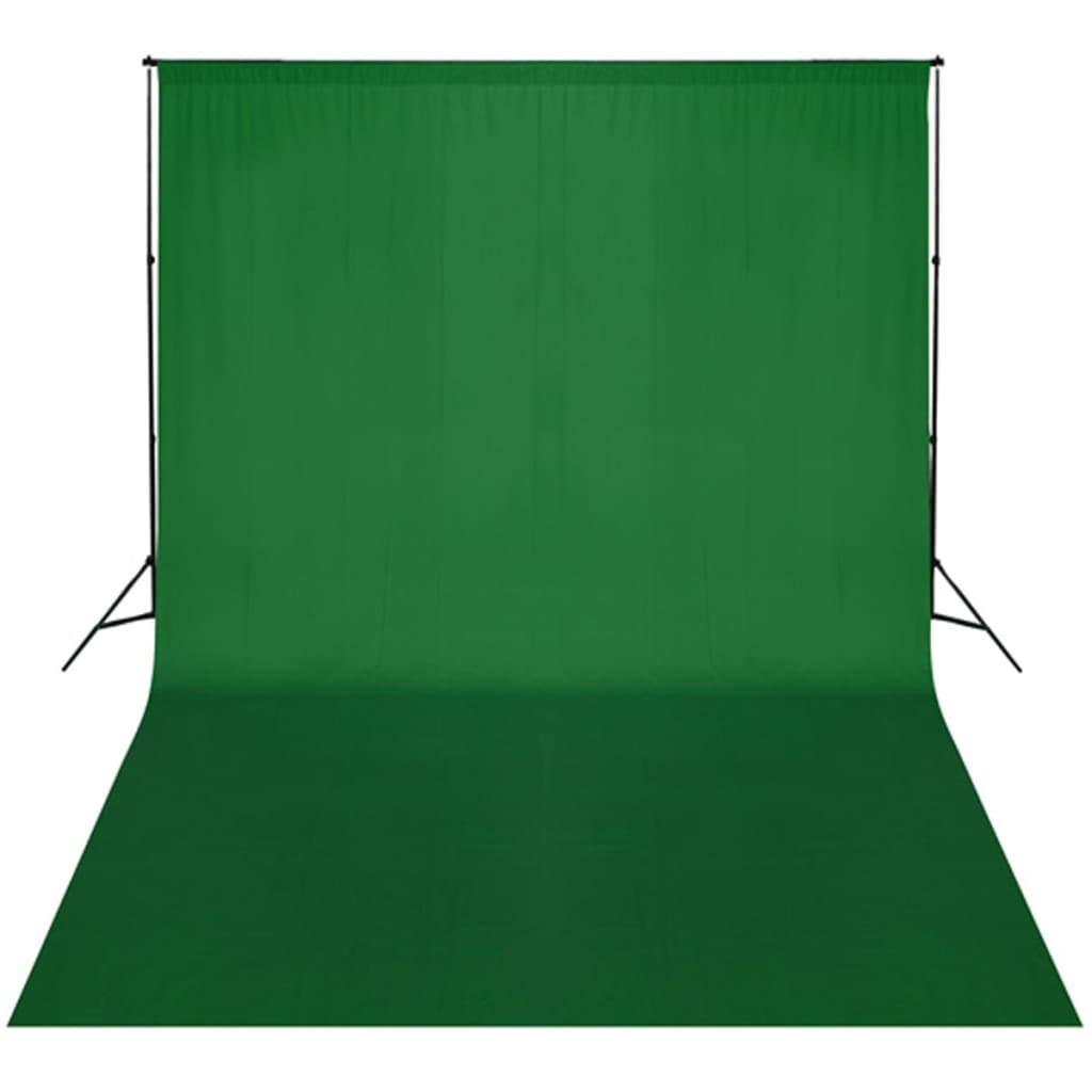 Zöld háttér állványrendszer 300 x 300 cm 