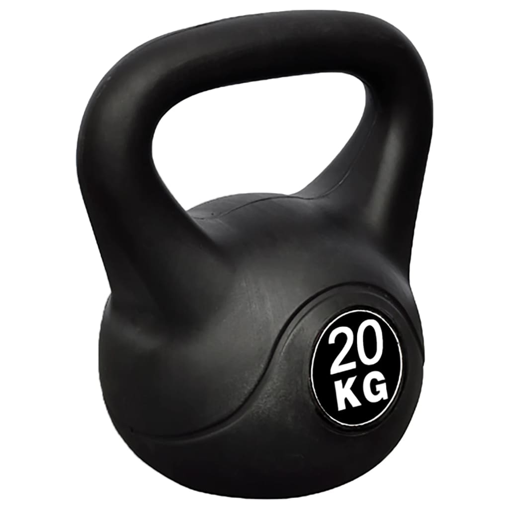 Greutate tip bilă cu mâner Kettlebell, 20 kg