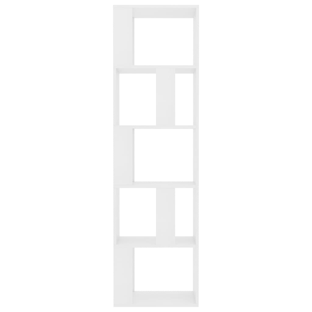 Fehér könyvszekrény/térelválasztó 45 x 24 x 159 cm 