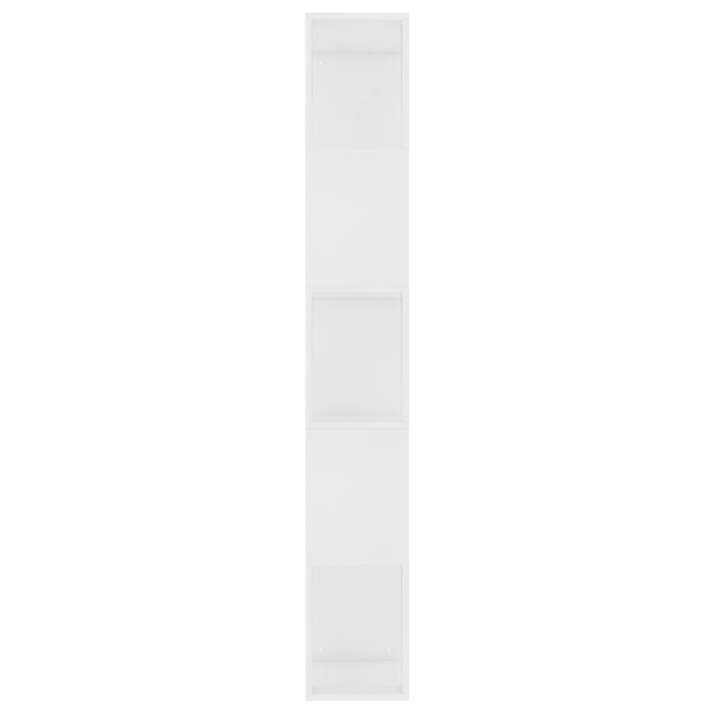Fehér könyvszekrény/térelválasztó 45 x 24 x 159 cm 