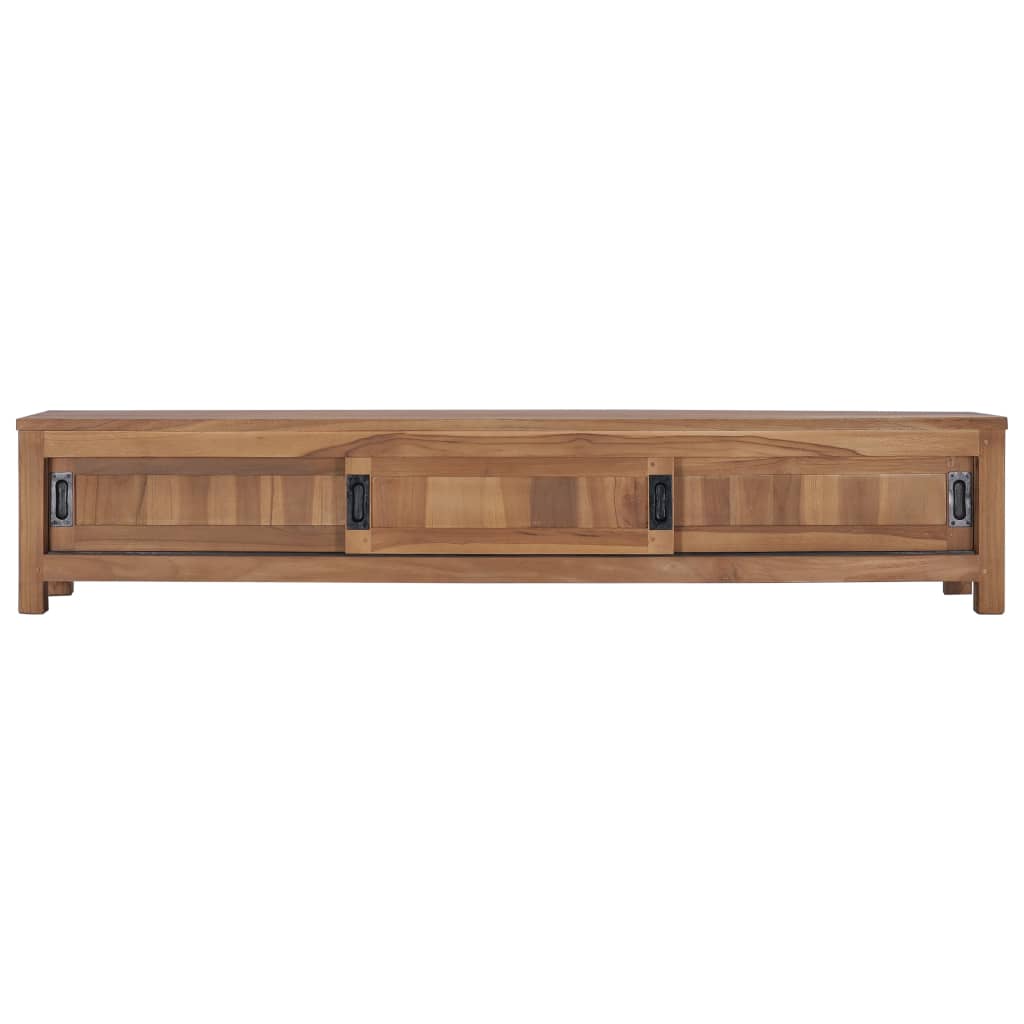 Szafka TV drewniana 150x30x30 cm, rustykalna