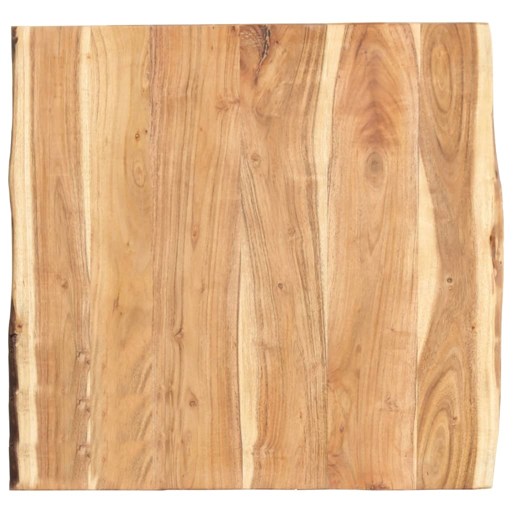 Image of vidaXL Table Top Solid Acacia Wood 58x(50-60)x3.8 cm
