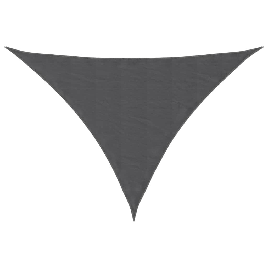 Sonnensegel Oxford-Gewebe Dreieckig 3x4x5 m Anthrazit