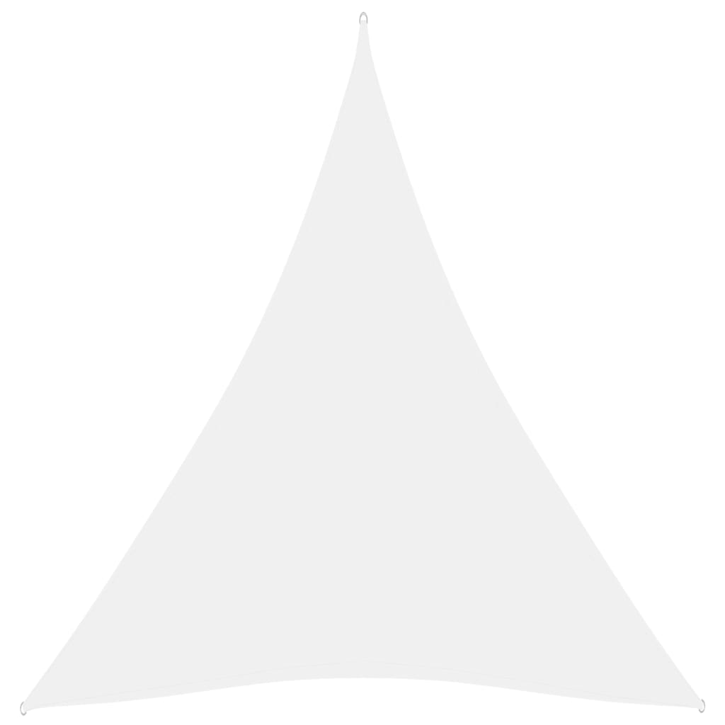 Sonnensegel Oxford-Gewebe Dreieckig 5x6x6 m Weiß