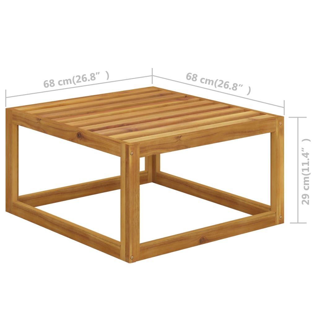 Zestaw drewnianych mebli wypoczynkowych - łączy styl i funkcjonalność