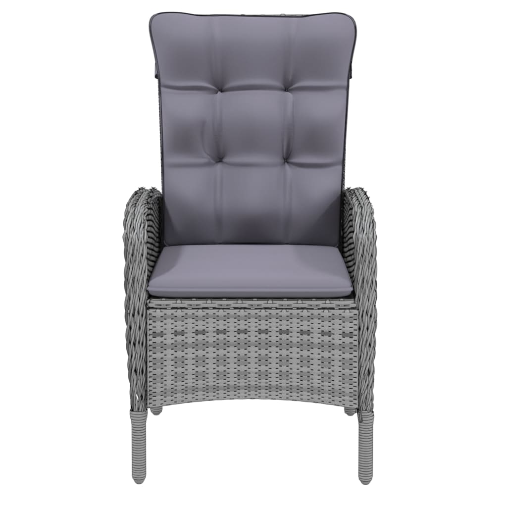 Set mobilier de grădină, 7 piese, poliratan