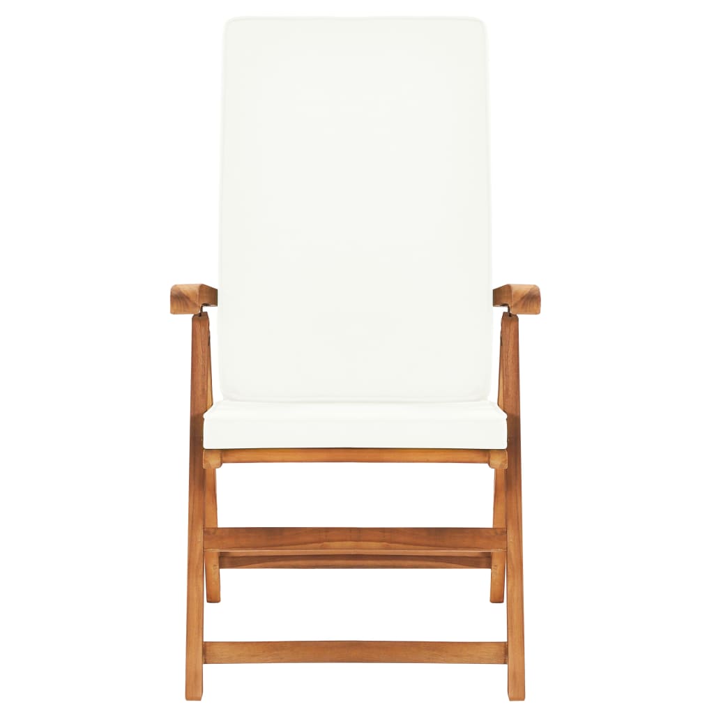 Set mobilier de grădină cu perne, 7 piese, lemn masiv de tec