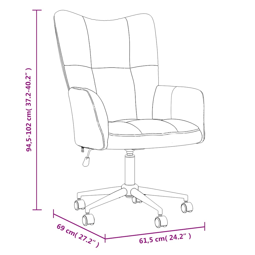 Fotel aksamitny 61,5x69x94,5-102cm, ciemnozielony