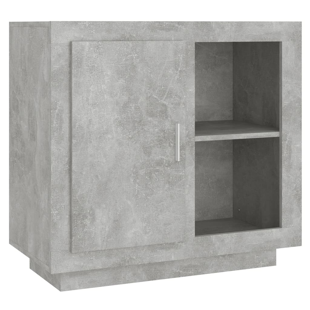 Příborník betonově šedý 80 x 40 x 75 cm
