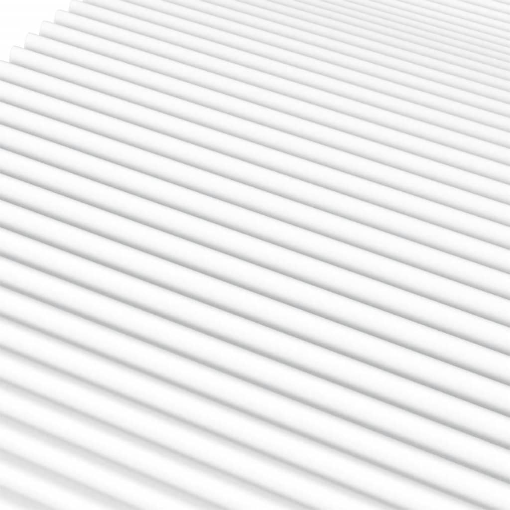 Penový matrac biely 80x200 cm tvrdosť H2 H3