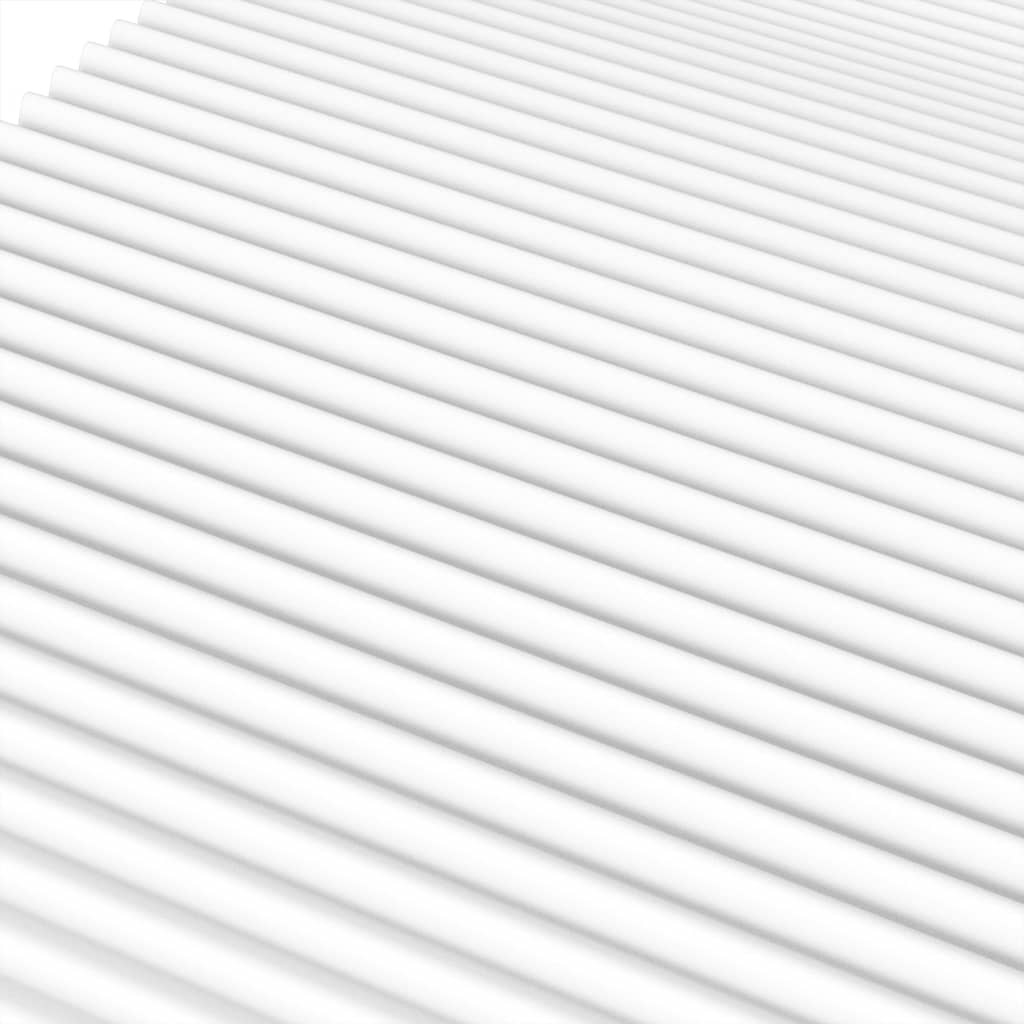  Penový matrac biely 140x190 cm tvrdosť H2 H3