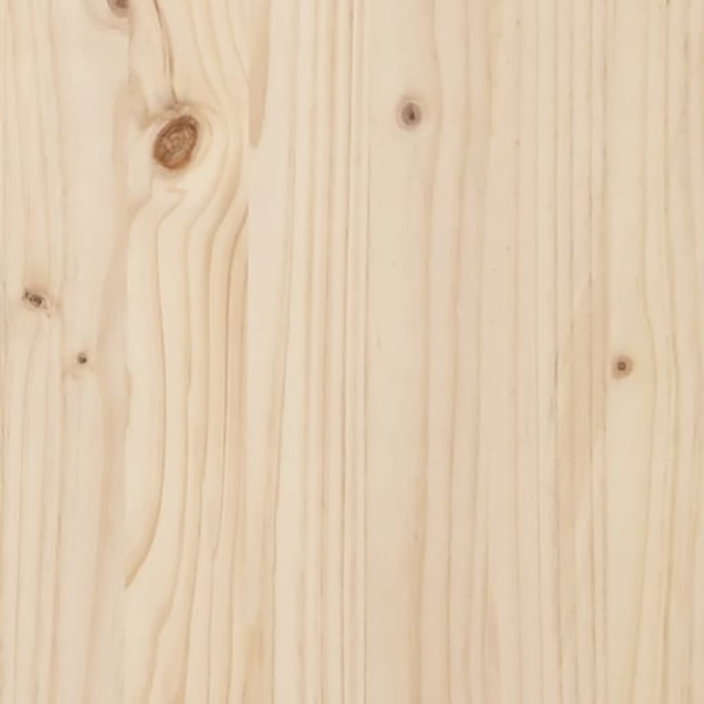 Tömör fenyőfa borszekrény 55,5x34x61 cm 
