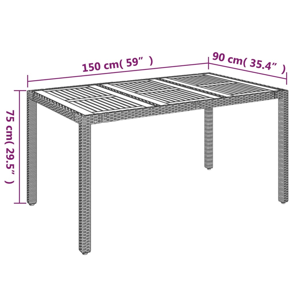 Set mobilier de grădină cu perne, 5 piese, gri, poliratan