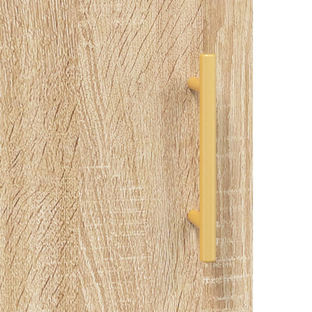 Příborník dub sonoma 69,5 x 34 x 90 cm kompozitní dřevo