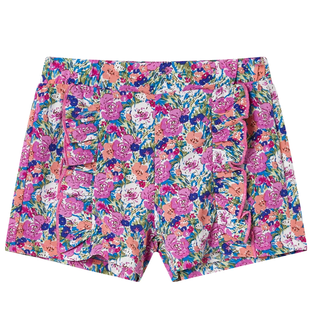 E-shop vidaXL Detské šortky fuksia 116