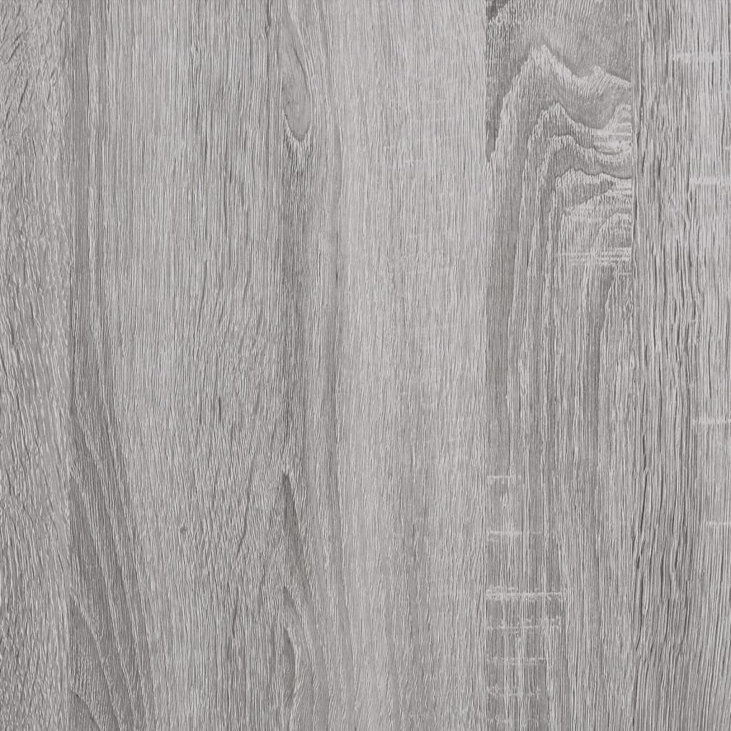 Gossi Dulapuri TV de perete 2 buc. gri sonoma 100x30x30 cm lemn