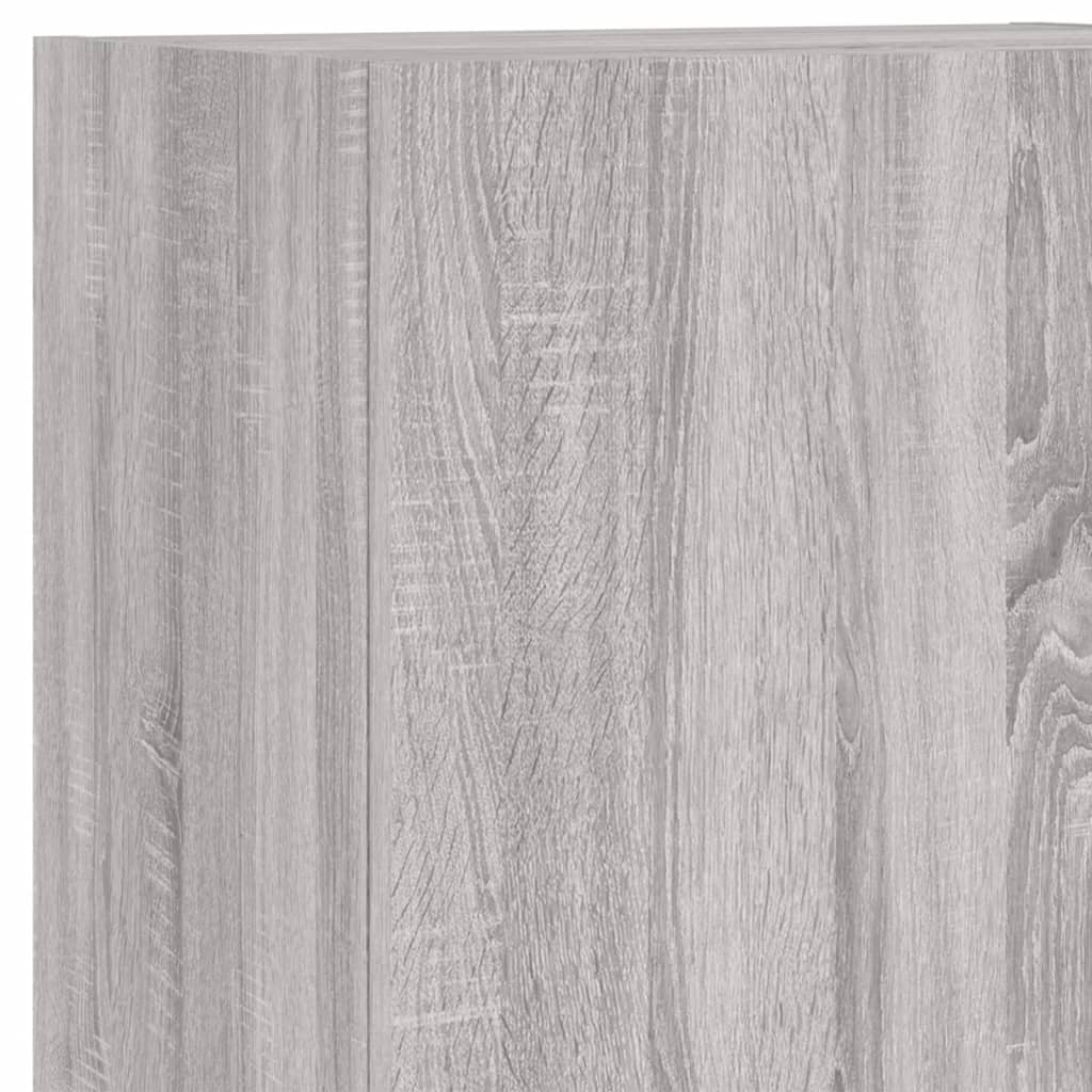 TV-Wandschrank Grau Sonoma 40,5x30x102 cm Holzwerkstoff
