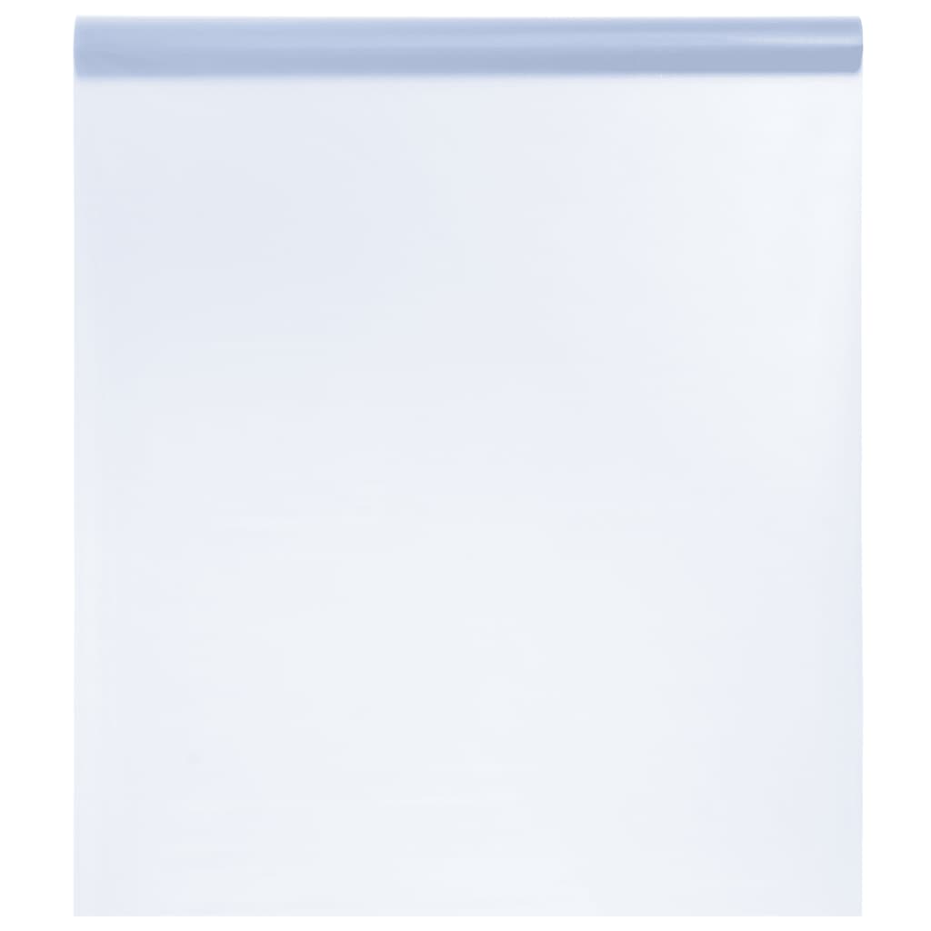 vidaXL Film pour fenêtre statique dépoli gris transparent 60x500cm PVC