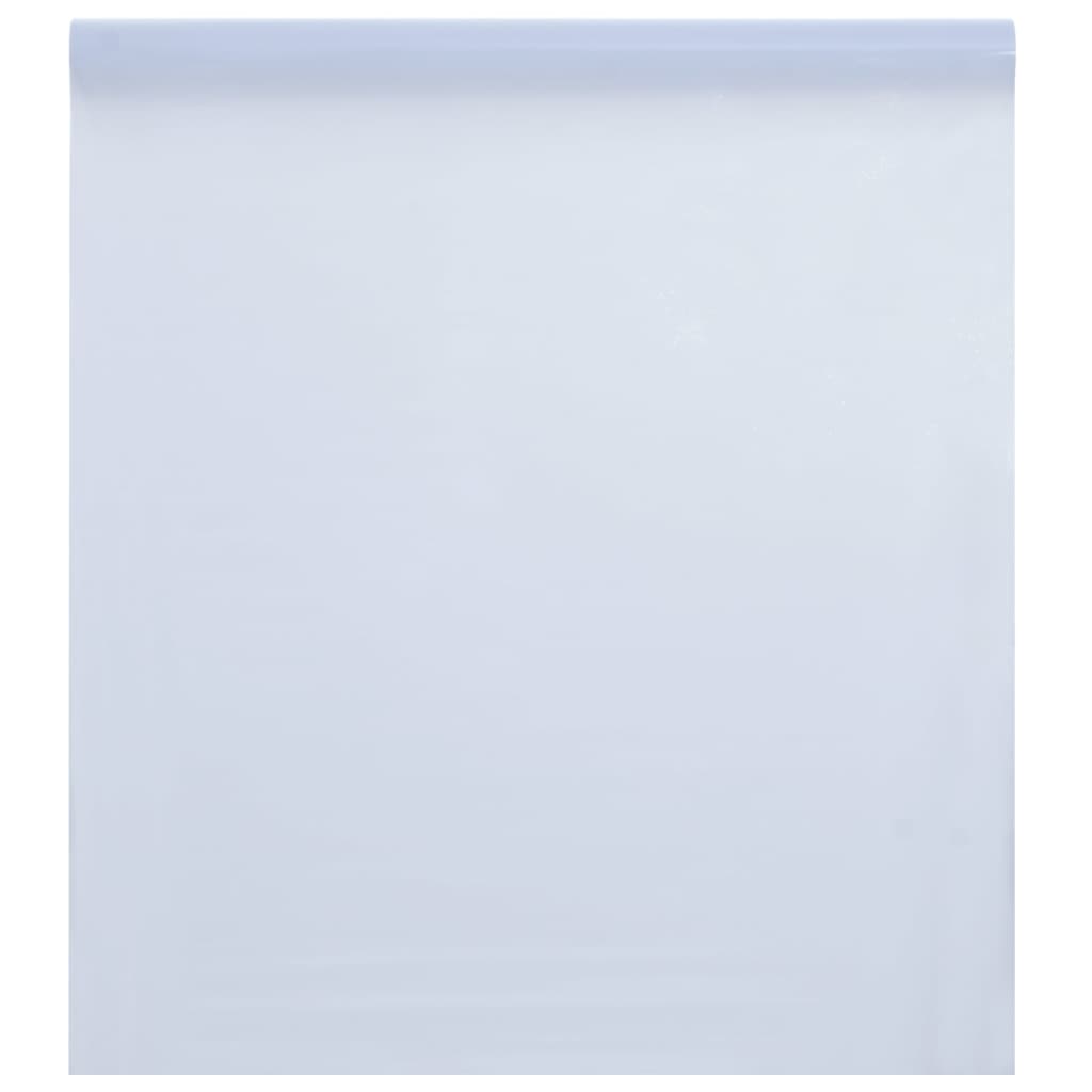 Fensterfolie Statisch Matt Transparent Weiß 60×2000 cm PVC